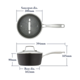Stellar Rocktanium 20cm Non-Stick Saucepan 2.1L