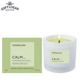 Stoneglow Affirmations Calm Bergamot & Patchouli Scented Candle Tumbler