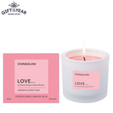 Stoneglow Affirmations Love Gardenia & Sweet Pear Scented Candle Tumbler