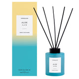 Stoneglow Aloe Glow Scented Diffuser 130ml In Blue Glass