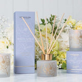 Stoneglow Day Flower - White Linen & Cotton - Scented Candle