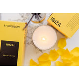 Stoneglow Explorer Ibiza Soy Wax Scented Candle Rock & Rose 220gm