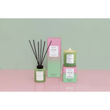 Stoneglow Sol Lait De Deco Soy Wax Scented Candle Tumbler In Green Glass