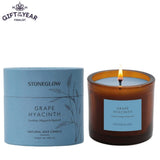 Stoneglow The Walled Garden Grape Hyacinth Scented Natural Wax Candle Tumbler