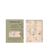 Stoneglow The Walled Garden Lemon Verbena Vanilla Iris Scented Botanical Soy Wax Melt Snap Bar
