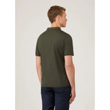 Sunspel Classic Jersey Polo Shirt In Dark Green