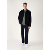 Sunspel Relaxed Fit Heavyweight T‑shirt In Dusk Green