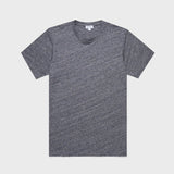 Sunspel Riviera Midweight T‑Shirt in Navy Twist