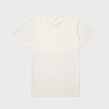 Sunspel Riviera Midweight T-Shirt in White Melange