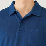 Sunspel Riviera Polo Shirt In Real Indigo