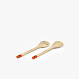 Sur La Table Bamboo Salad Spoons