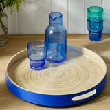 Sur La Table Colour Me Happy Bamboo Round Tray