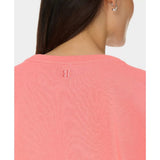Sweaty Betty After Class Crop Sweatshirt In Melon Pink
