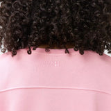 Sweaty Betty After Class Seam Detail Longline Sweatshirt In Deco Pink