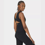 Sweaty Betty All Day Twist Back Bra Vest In Black