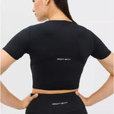 Sweaty Betty All Day Wrap T-Shirt In Black