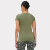 Sweaty Betty Athlete Seamless Gym T-Shirt In Bracken Green