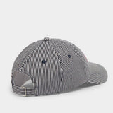 Sweaty Betty Azure Lifestyle Cap In Blue Pin Stripe
