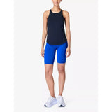 Sweaty Betty Breathe Easy Run Stretch-woven Tank Top In Black