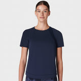 Sweaty Betty Breathe Easy T-Shirt In Navy Blue