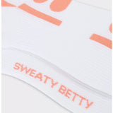 Sweaty Betty Extra Mileage Running Sock In White Melon
