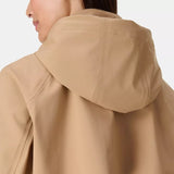 Sweaty Betty Motion Waterproof Cropped Parka In Golden Beige