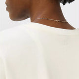Sweaty Betty Organic Cotton After Class Short Sleeve Sweatshirt In Dove White