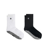 Sweaty Betty Pilates Crew Gripper 2 Pack In Black White