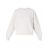 Sweaty Betty Premium Brushed Crew Neck In Ice Grey Marl