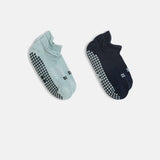 Sweaty Betty Reformer Trainer Gripper Socks 2 Pack in Blue