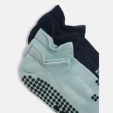Sweaty Betty Reformer Trainer Gripper Socks 2 Pack in Blue