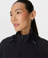 Sweaty Betty Runners High Packaway Jacket In Black