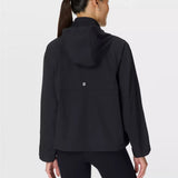 Sweaty Betty Runners High Packaway Jacket In Black
