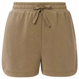 Sweaty Betty Sand Wash CloudWeight High-Waisted Shorts In Khaki Brown
