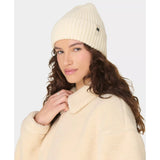 Sweaty Betty Soft Cloud Knitted Beanie In Lily White