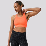 Sweaty Betty Stamina Seamless Sports Bra Orange