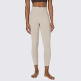 Sweaty Betty Ultimate Move 7/8 Marl Leggings In Dusk Beige Mark