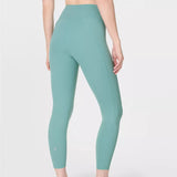 Sweaty Betty Ultimate Studio 7/8 Yoga Ribbed Leggings in Green
