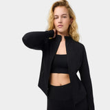Sweaty Betty Ultimate Studio Zip Up In Black