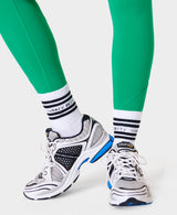 Sweaty Betty Varsity Slogan Socks In White
