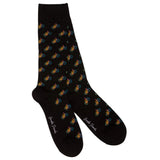 Swole Panda Black Bicycle Bamboo Socks