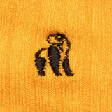 Swole Panda Bumblebee Yellow Bamboo Socks
