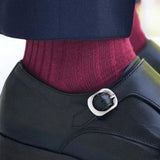 Swole Panda Deep Burgundy Bamboo Socks