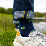 Swole Panda Frog Bamboo Socks