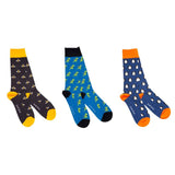 Swole Panda Fun Sock Box - 3 Pairs of Bamboo Socks