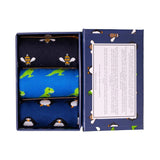 Swole Panda Fun Sock Box - 3 Pairs of Bamboo Socks