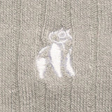 Swole Panda Light Grey Bamboo Socks