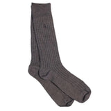 Swole Panda Marl Grey Bamboo Socks