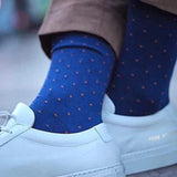 Swole Panda Spotted Orange Bamboo Socks