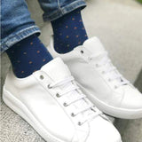 Swole Panda Spotted Orange Bamboo Socks